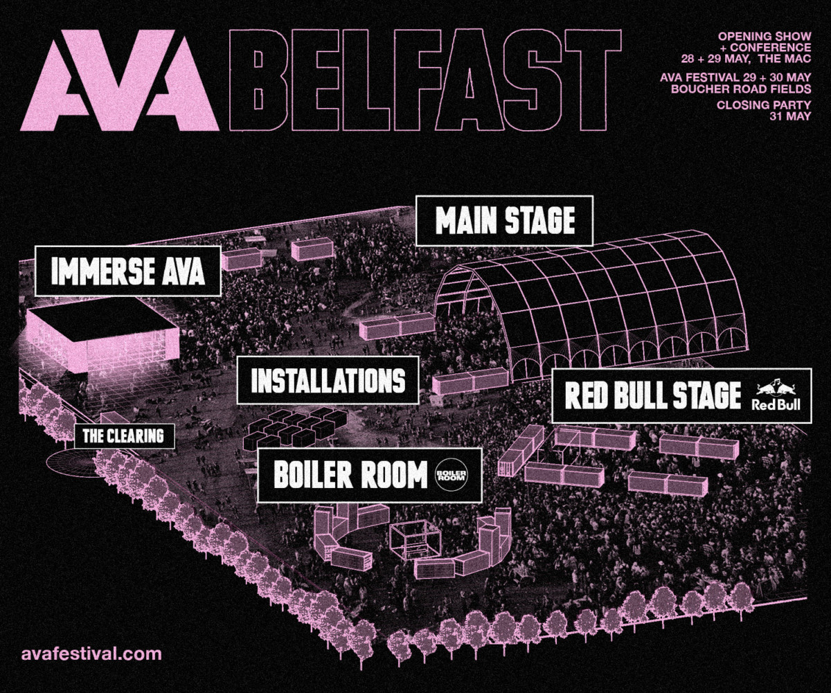 Ava Belfast Site Map Ava Festival 2025 Sign Up