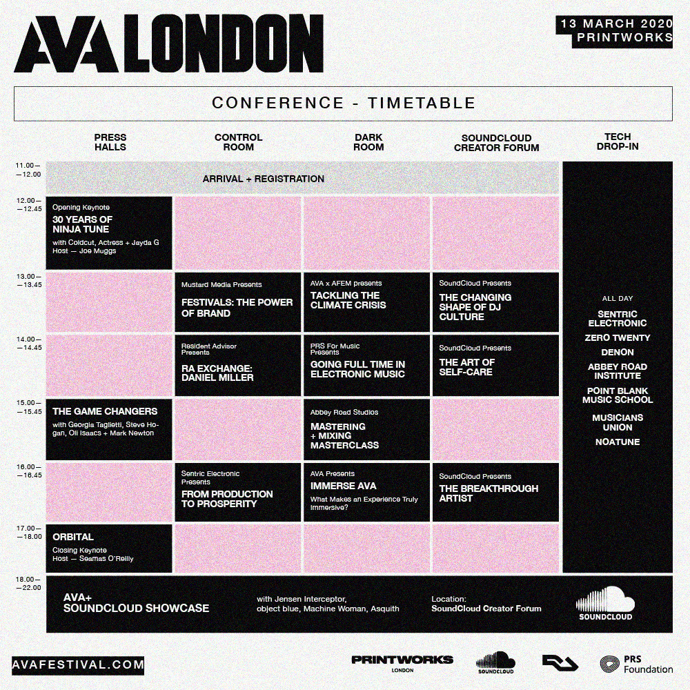 AVA London Conference Full Programme AVA Festival 2025 Signup