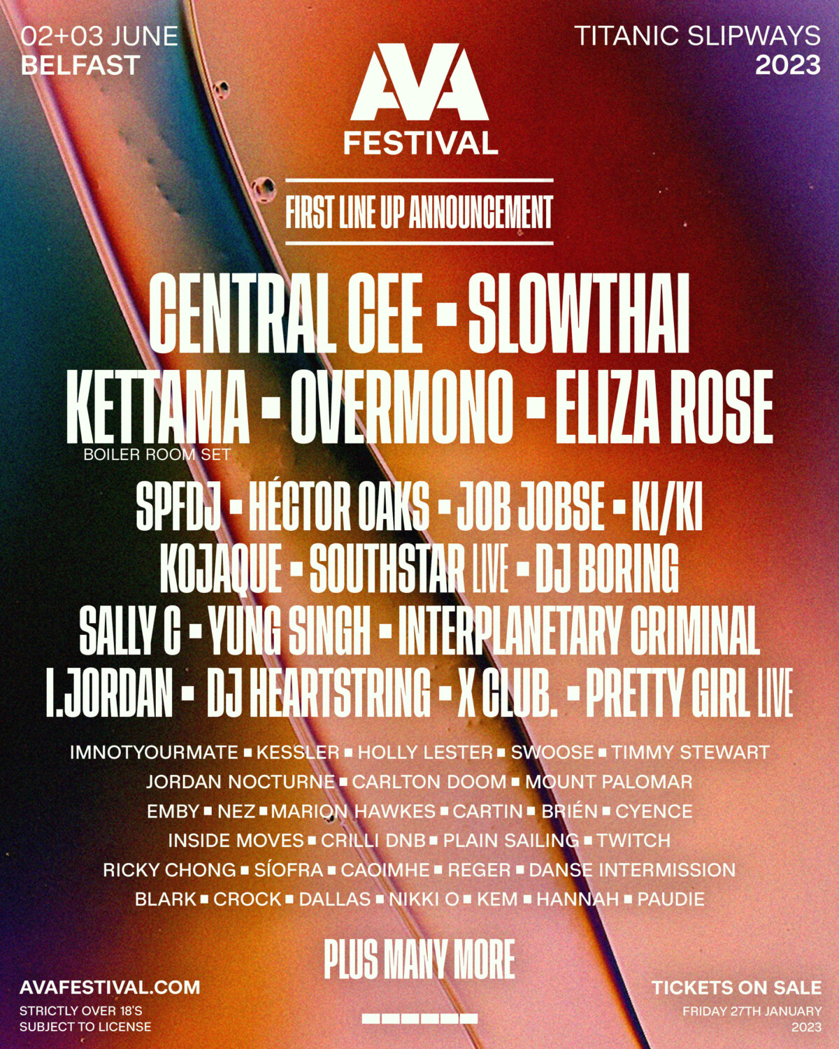 AVA Festival Belfast 2023