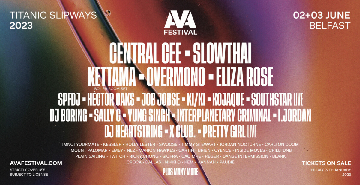 AVA 2023 – Headliners & First Names Revealed
