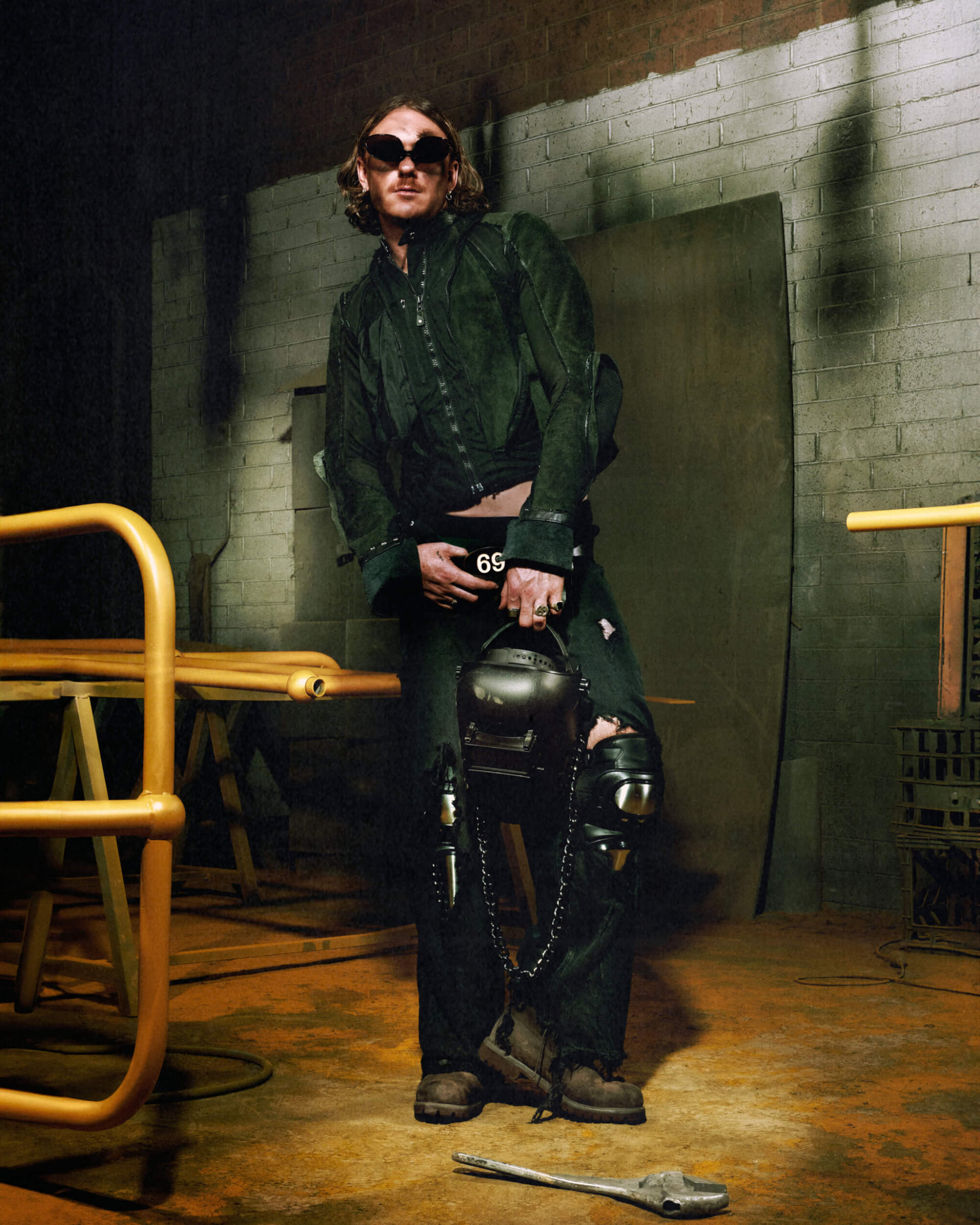 Press promo image of Partiboi69 for AVA Belfast 2026 electronic music festival.