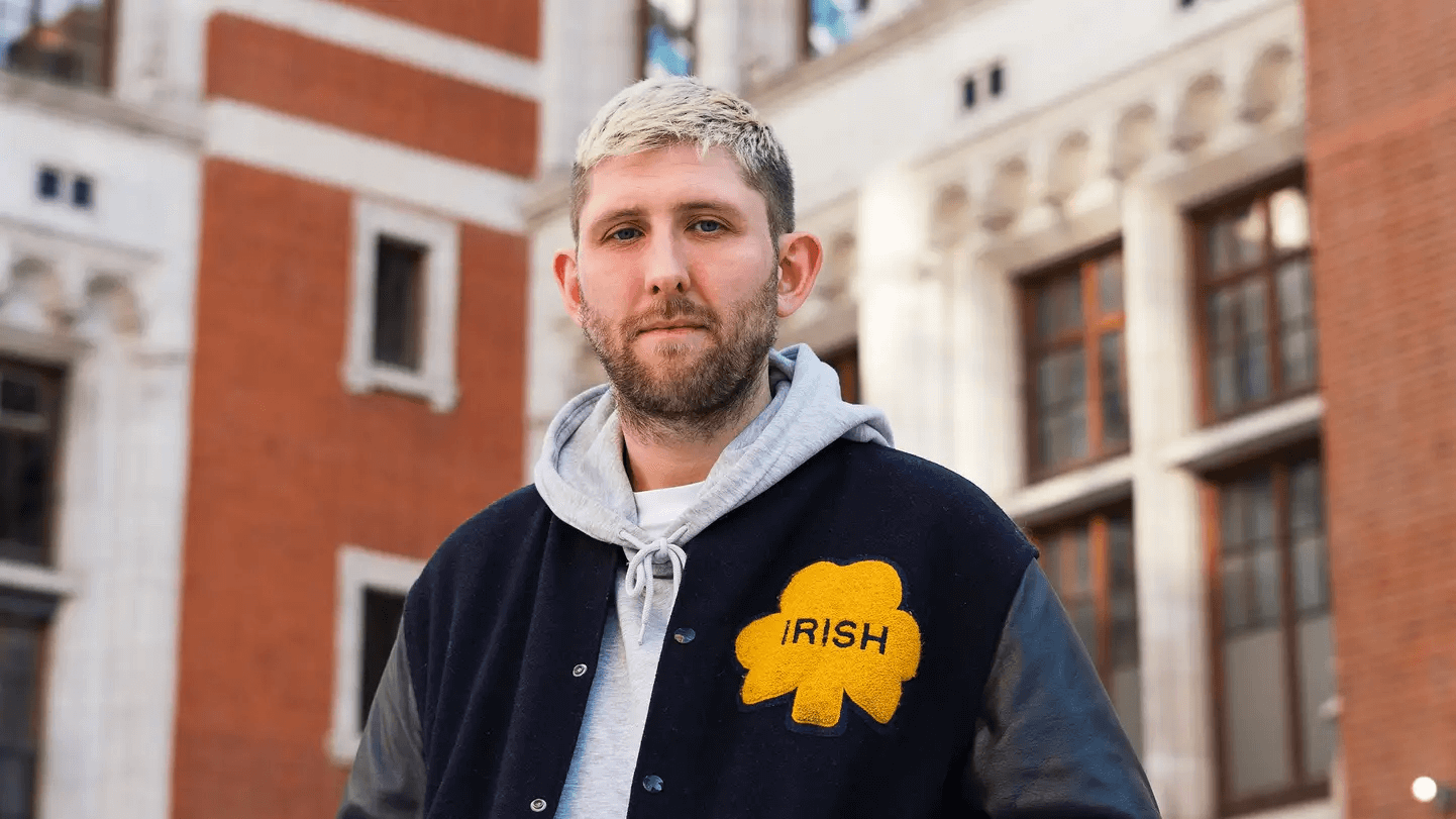 Press promo image of Swoose for AVA Belfast 2026 electronic music festival.